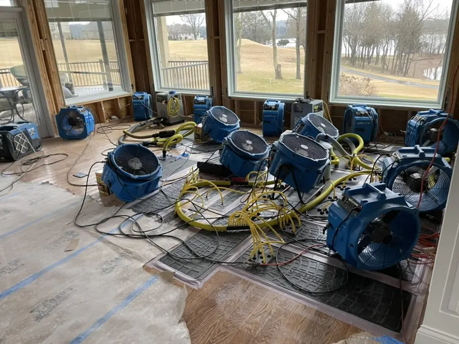 A lake-country Antioch, IL home with drying equipment running
